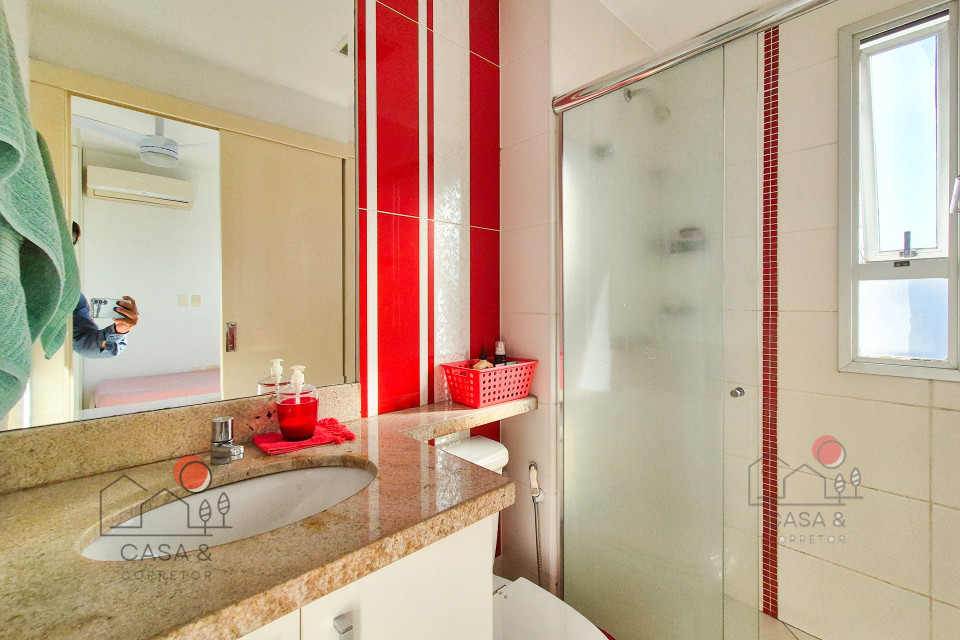 Imagens do imóveis Apartamento 3 suíte à venda em Nossa Senhora das Graças, Manaus-AM; Com modulados e ar, andar alto;