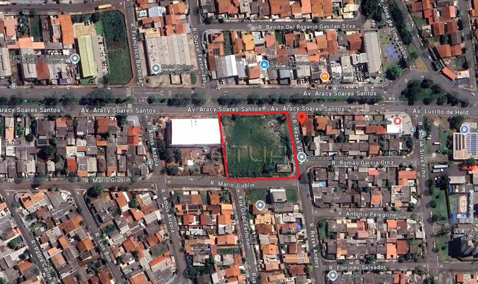 Terreno Comercial à venda - Bairro Santiago, Londrina Terreno Comercial à venda - Bairro Santiago, Londrina