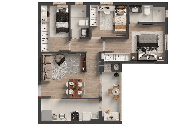 Apartamento à venda Edifício Tribeca - Aurora, Londrina Apartamento à venda Edifício Tribeca - Aurora, Londrina