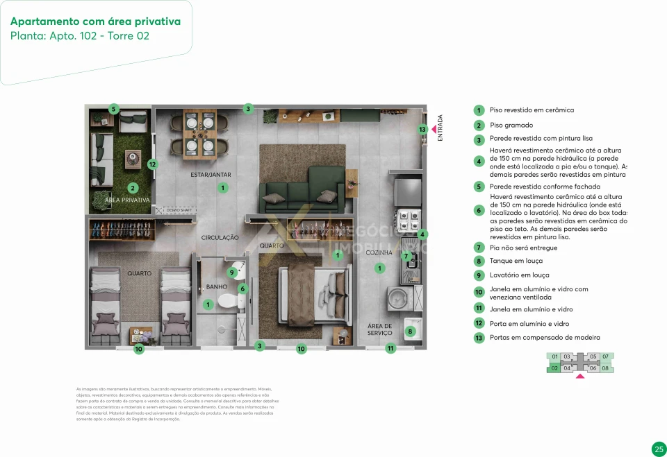 Imagens do imóveis Apartamento Na Planta À Venda Residencial La Roche Londrina