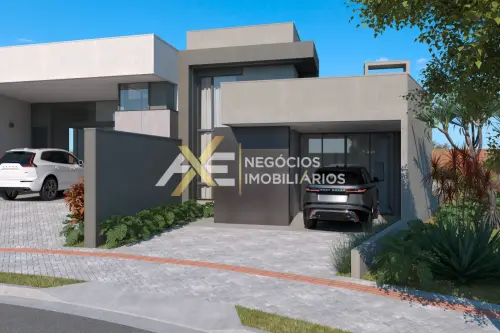 Venda Casa térrea recém construída no Condomínio Morada das Flores