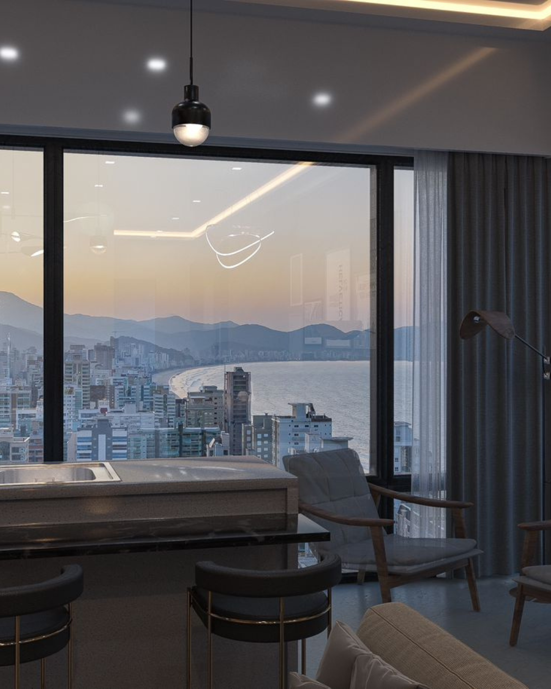 Imagens do imóveis Exclusividade, sofisticação e vista para o mar Sea View Residence