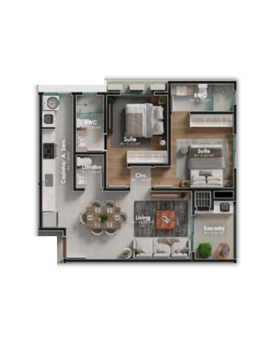 Imagens do imóveis Apartamento Na Planta Á Venda Green Horizon Itapema