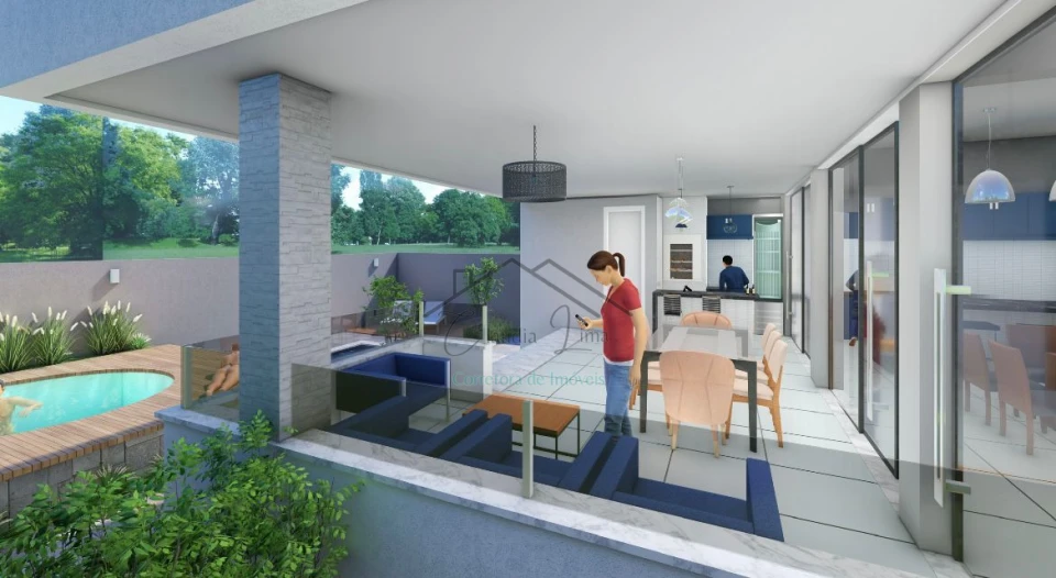 Imagens do imóveis Vende-se sobrado com piscina no Parque Tauá