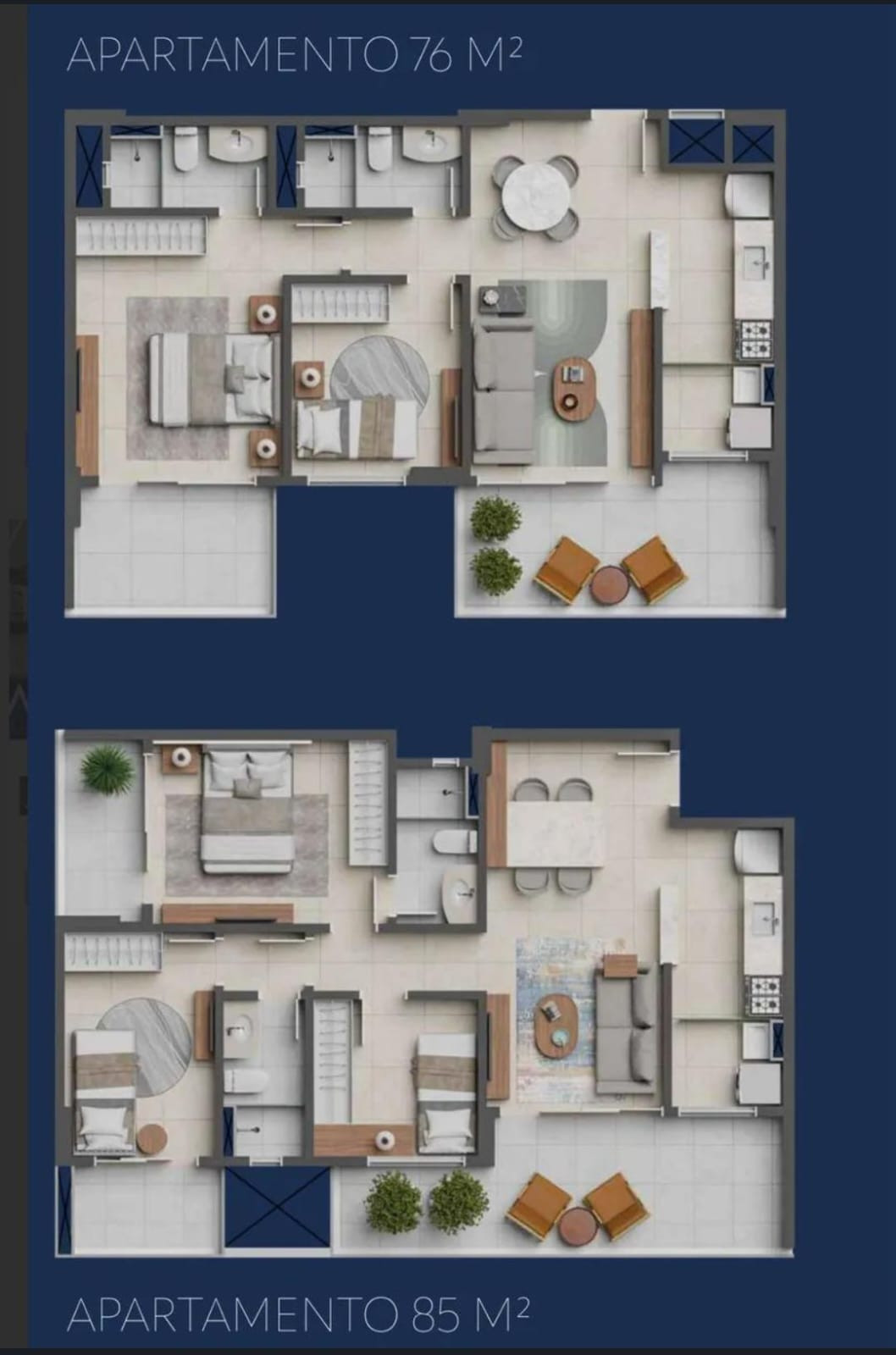 Apartamento Á Venda W Mauriti 85M² Belém