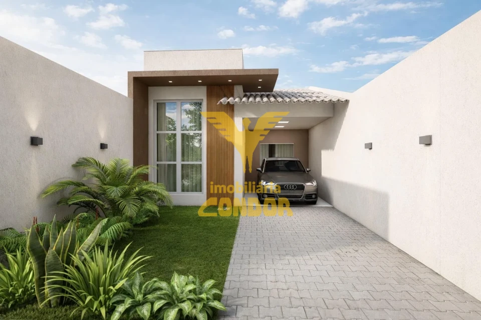 Casa 3 quartos com Suíte