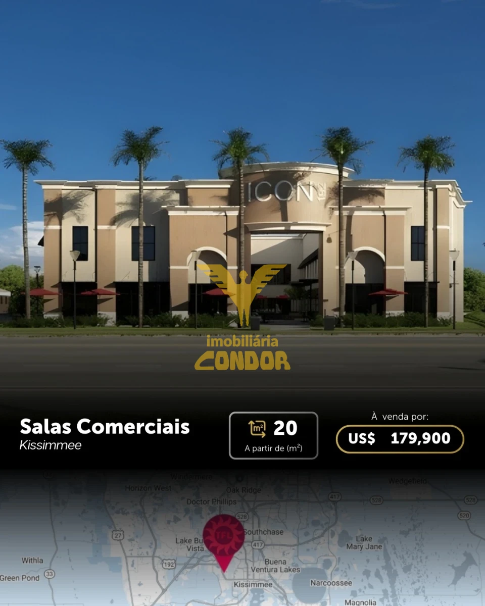 SALAS COMERCIAIS - KISSIMMEE - FLORIDA - EUA