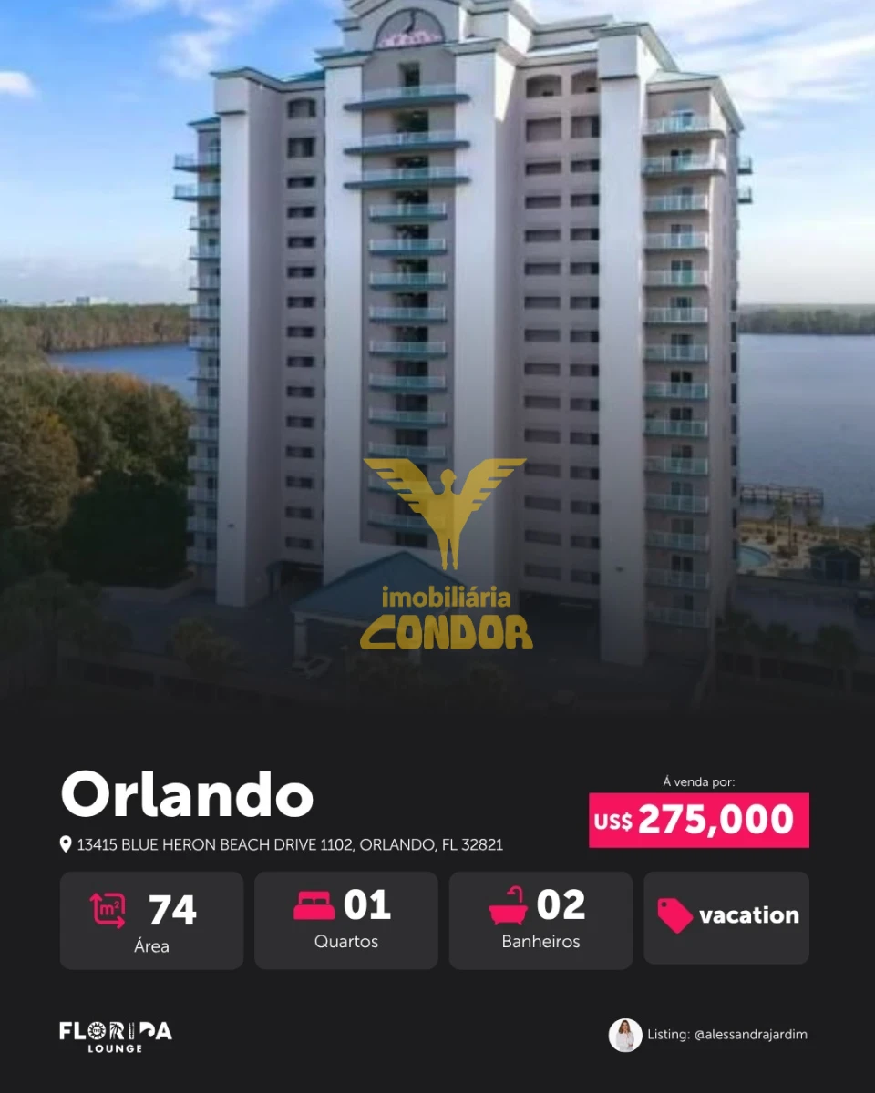 APARTAMENTO EM ORLANDO - FL