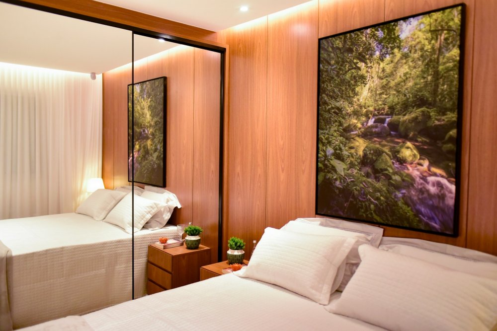 Imagens do imóveis 2 e 3 quartos no Parque Amazônia