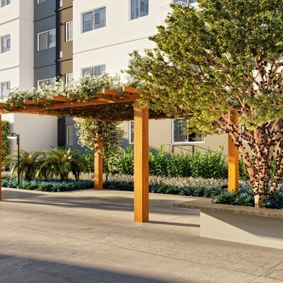 Imagens do imóveis Apartamentos com 2 quartos rodeado de um grande parque