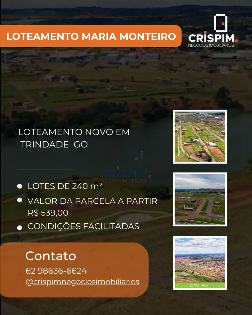 Imagens do imóveis Loteamento Maria Monteiro