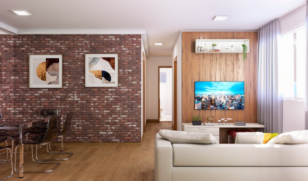 Imagens do imóveis Apartamento 2 quartos sendo uma  suíte