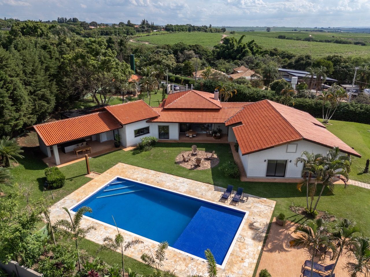 Fazenda, sítio ou chácara 6 quartos para alugar em Recanto das Flores, Indaiatuba - foto 1