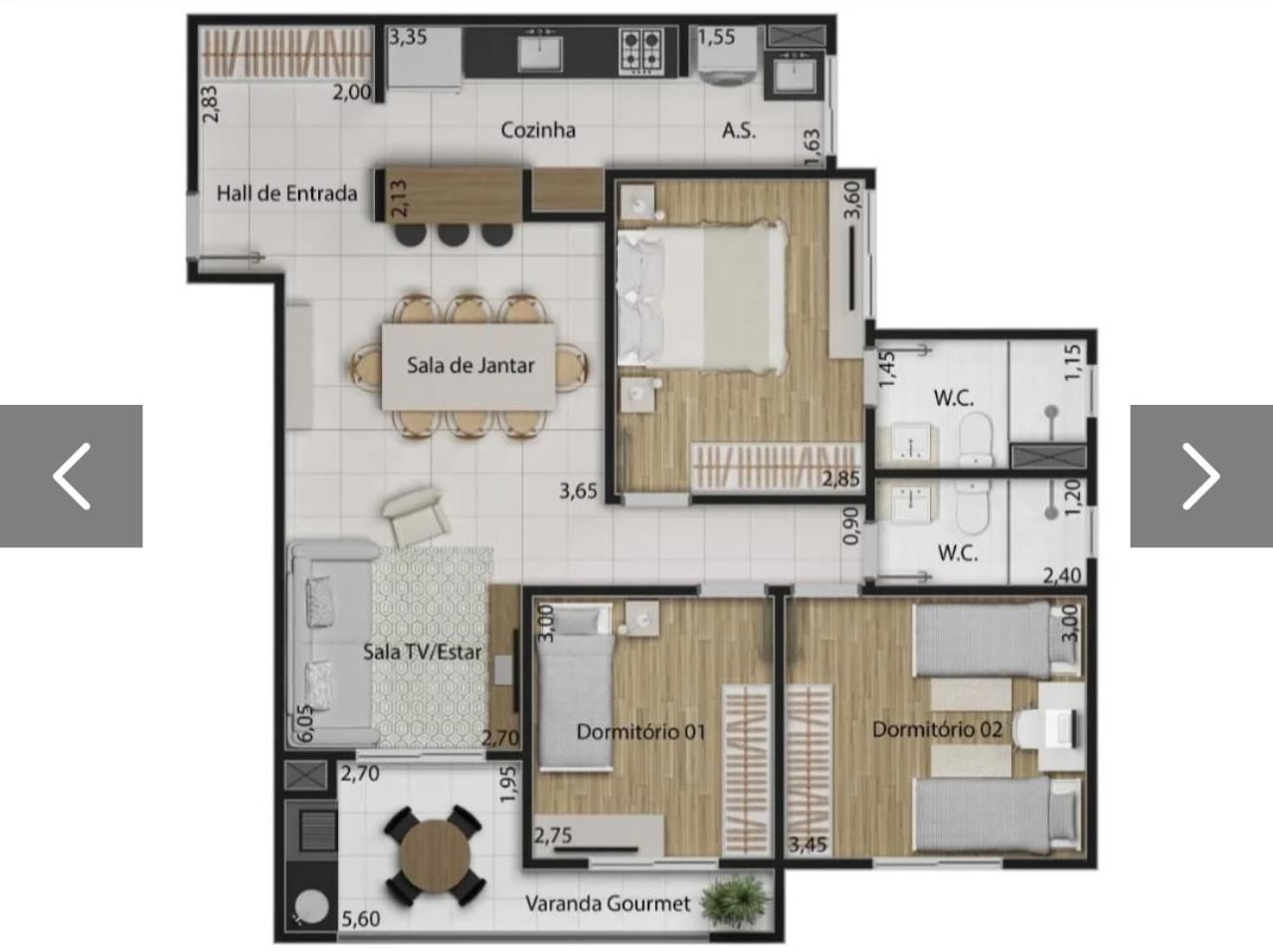 Apartamento 3 quartos à venda em Centro, Indaiatuba — Cambury - foto 30