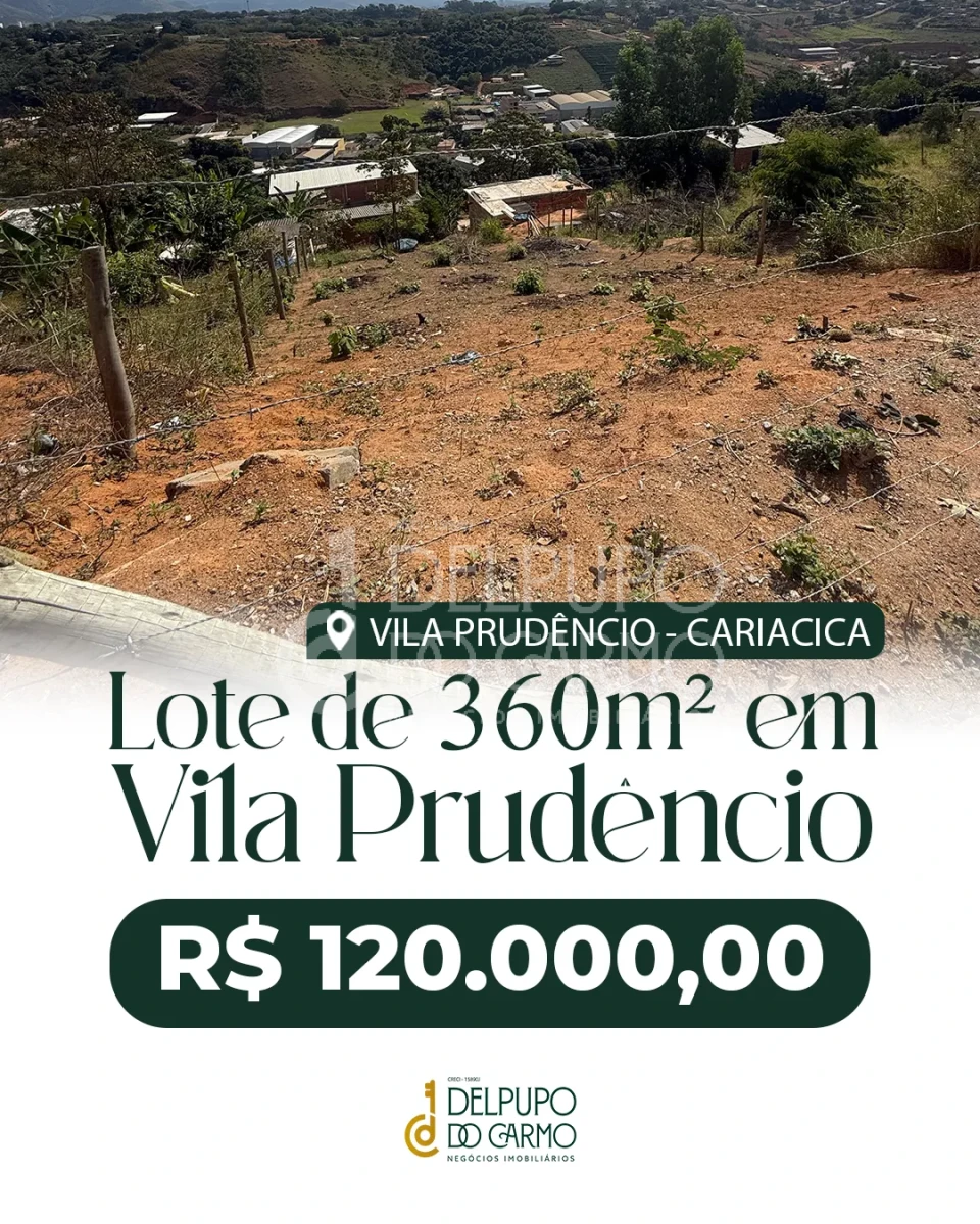 Terreno À Venda Vila Prudêncio Cariacica