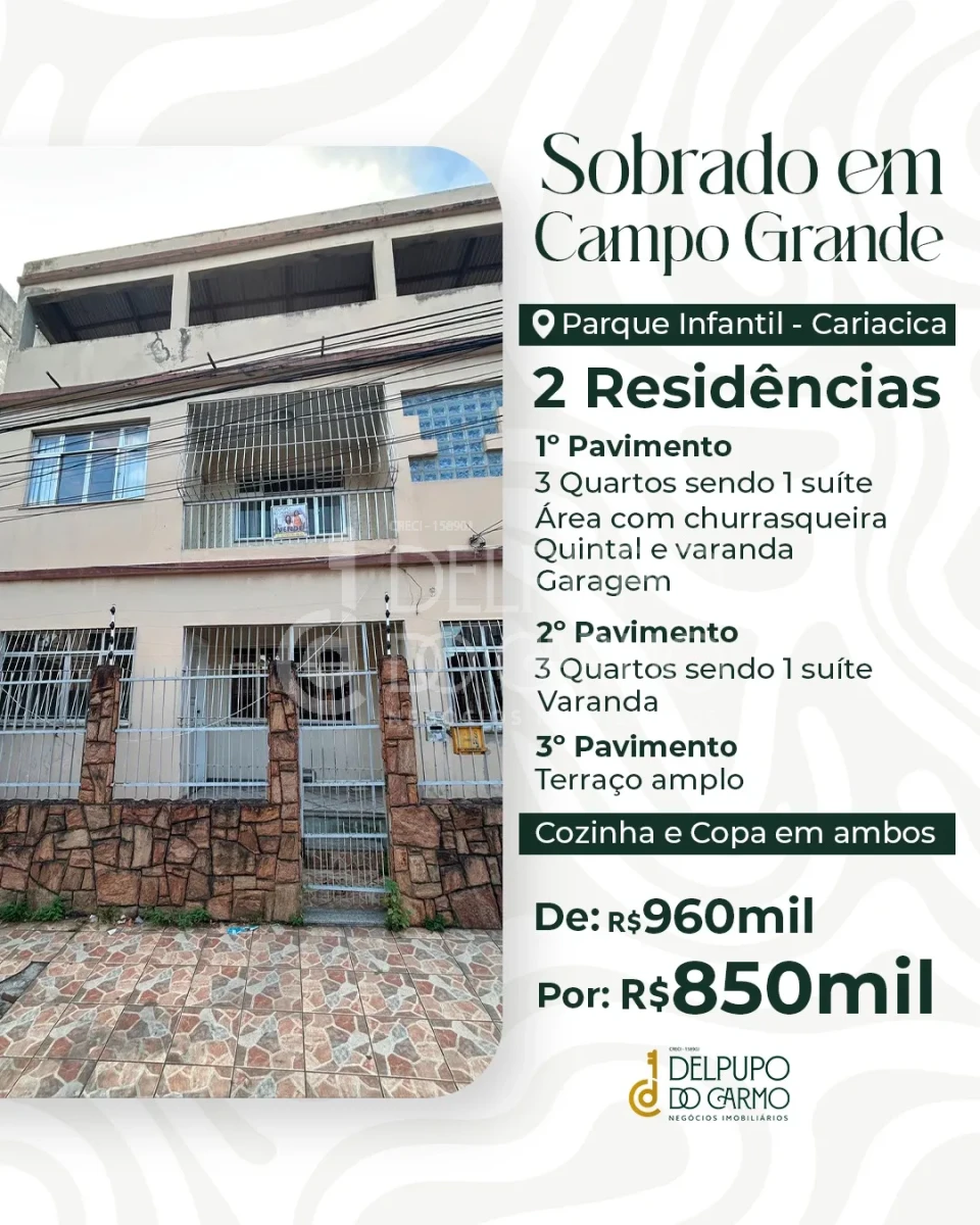 Casa À Venda Campo Grande Cariacica