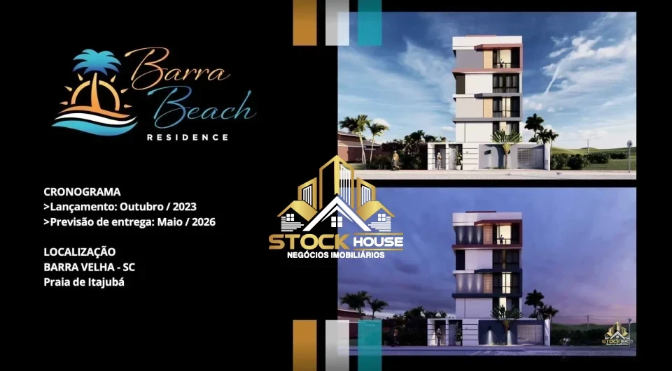 LANÇAMENTO BARRA BEACH RESIDENCE EM BARRA VELHA
