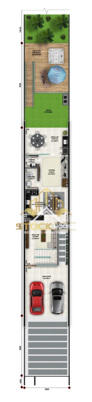 EXCEPCIONAL SOBRADO GEMINADO, 3 SUÍTES, A VENDA EM JOINVILLE