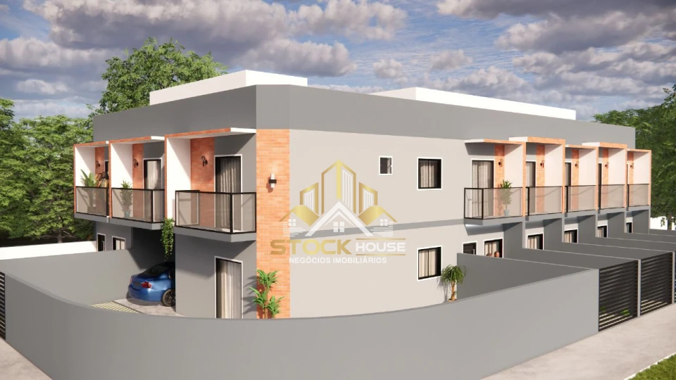 Imagens do imóveis SOBRADO GEMINADO NOVO, 1 SUÍTE + 2 QUARTOS, A VENDA EM JOINVILLE