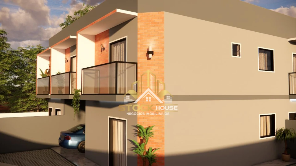 Imagens do imóveis SOBRADO GEMINADO NOVO, 1 SUÍTE + 2 QUARTOS, A VENDA EM JOINVILLE