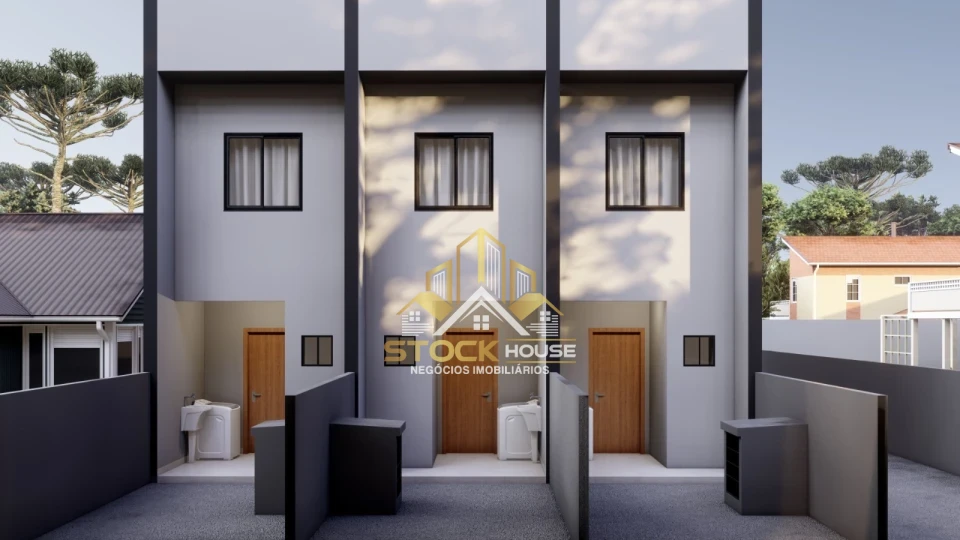 Sobrado Geminado À Venda