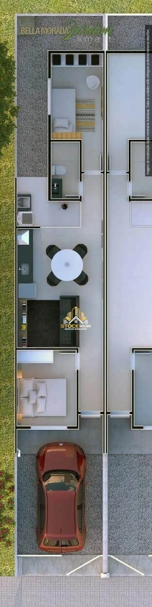 CASA GEMINADA PLANTA BAIXA 2 QUARTOS A VENDA EM JOINVILLE