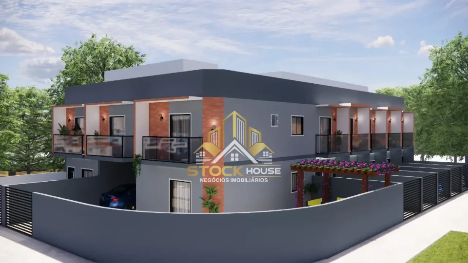 Imagens do imóveis SOBRADO GEMINADO NOVO, 1 SUÍTE + 2 QUARTOS, A VENDA EM JOINVILLE