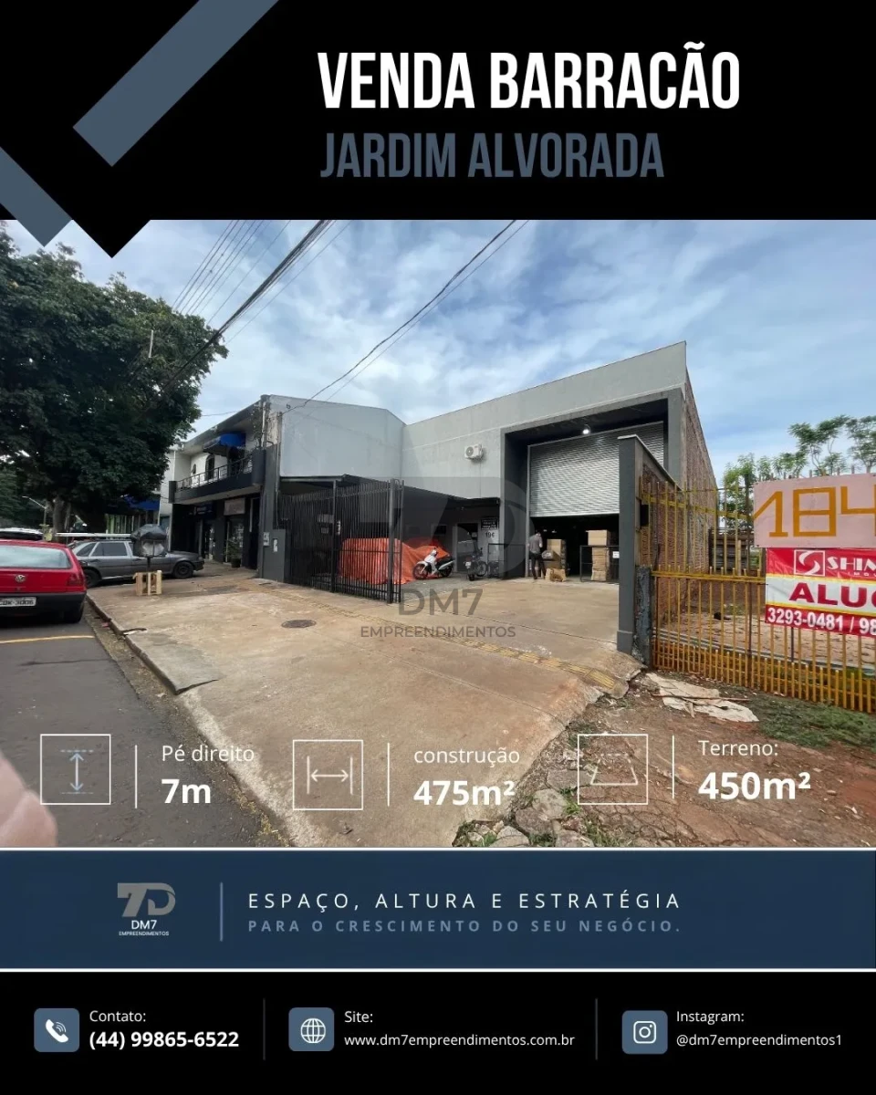 Comercial À Venda Jardim Alvorada Maringá