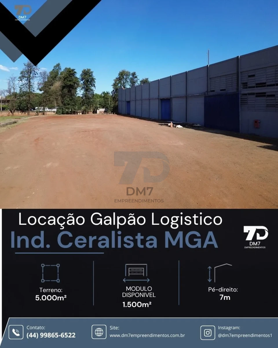 Comercial Para Alugar Parque Industrial Maringá