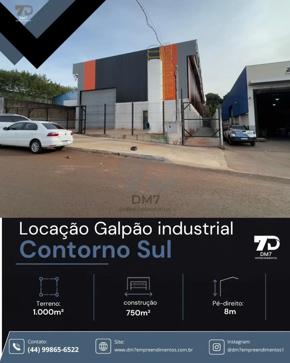Barracão Comercial À Venda E Locação Jardim Hanover Maringá