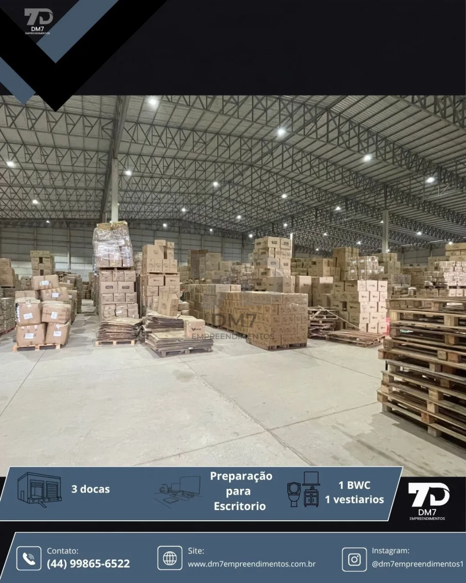 Galpao modular em condomínio fechado