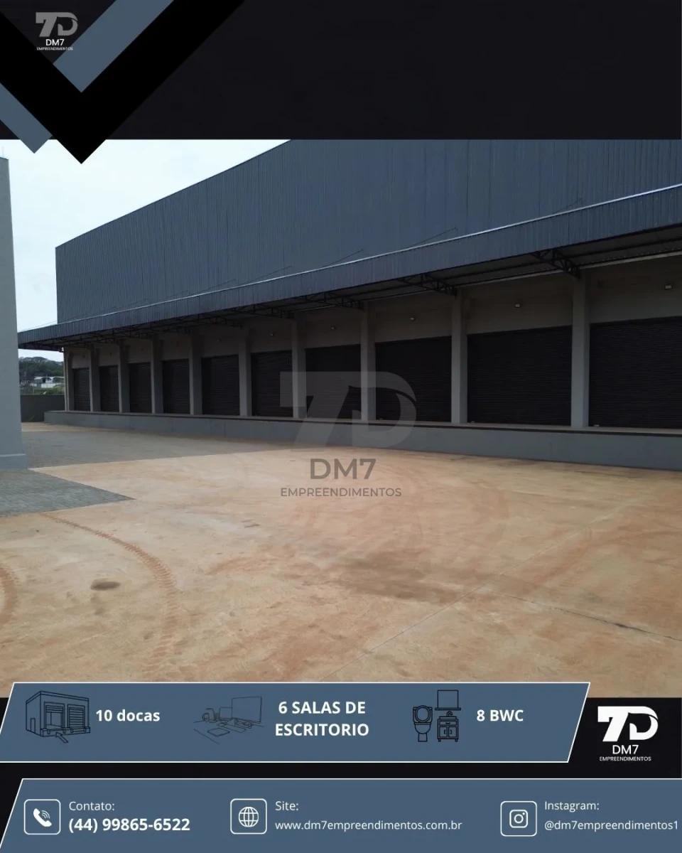 Imagens do imóveis Comercial Para Alugar Parque Industrial Maringá