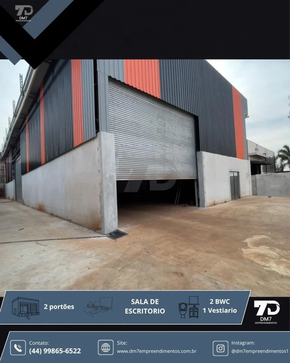 Barracão Comercial À Venda E Locação Jardim Hanover Maringá