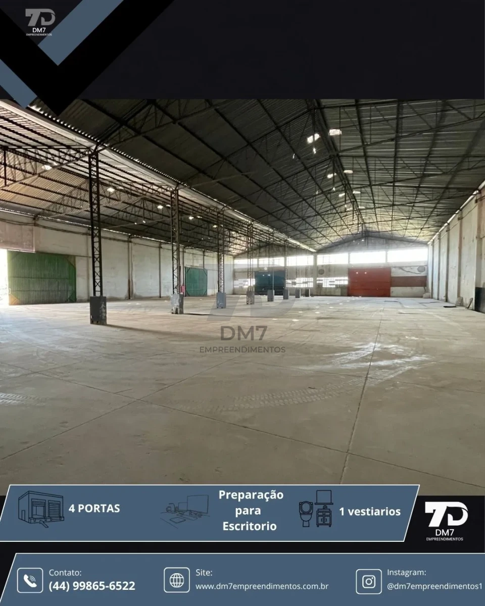 Comercial Para Alugar Parque Industrial Maringá