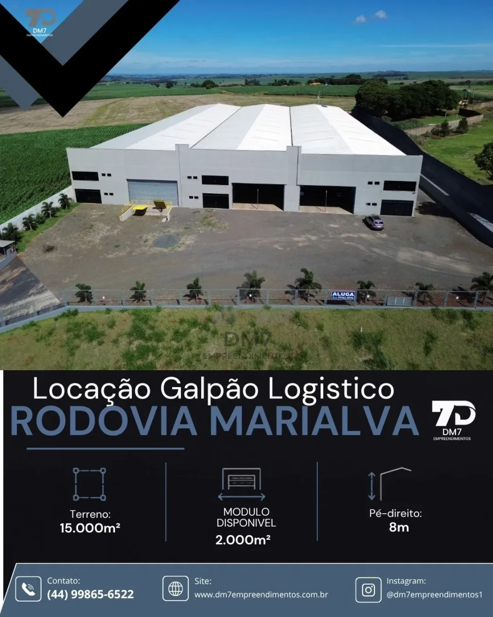 Comercial Para Alugar Rodovia Marialva