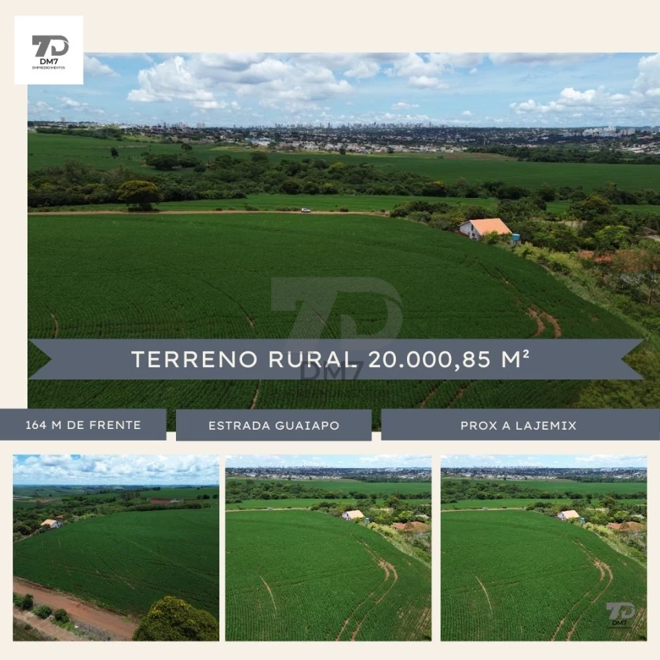 chácara 20.000 m² futuro terreno comercial