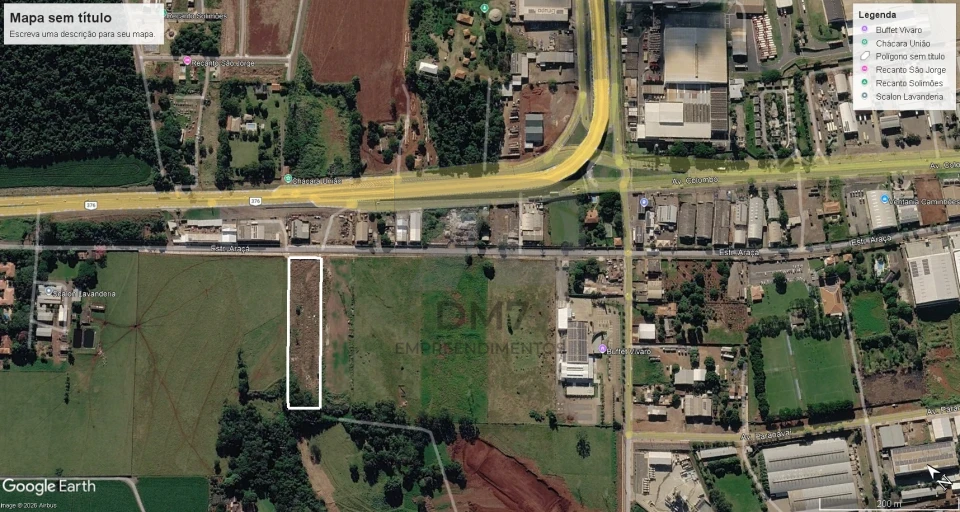 Terreno À Venda Parque Industrial Bandeirantes Maringá