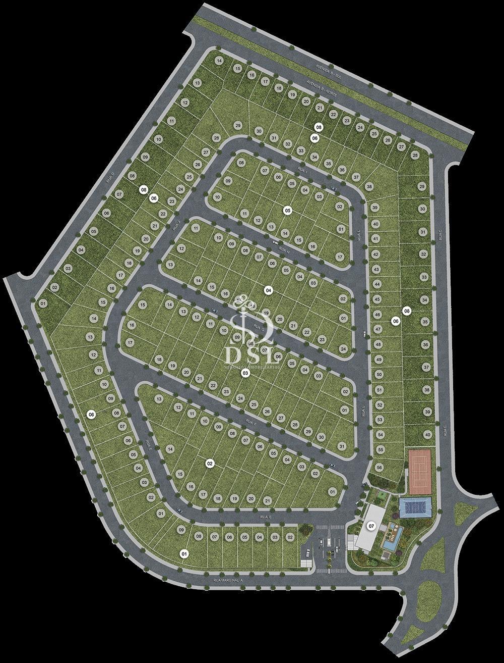 Imagens do imóveis Terreno à venda em Cambé, Residencial Bellevie, com 459 m²
