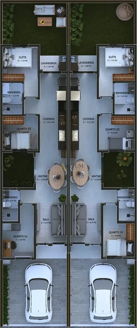 Imagens do imóveis Casa Térrea no Bairro Positano em Cascavel