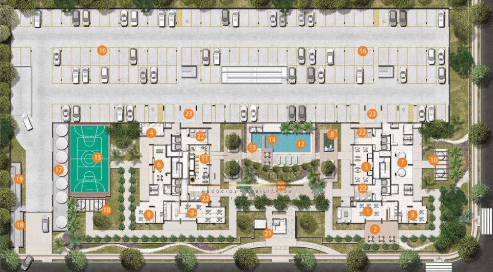 Edifício residencial Pateo Aurora