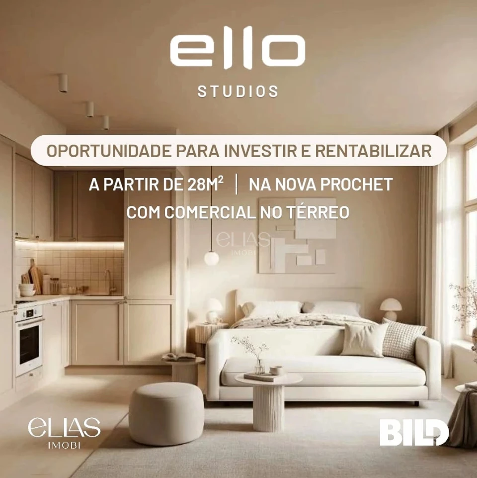 Studios À VENDA A Partir De 28m² Na Nova Prochet