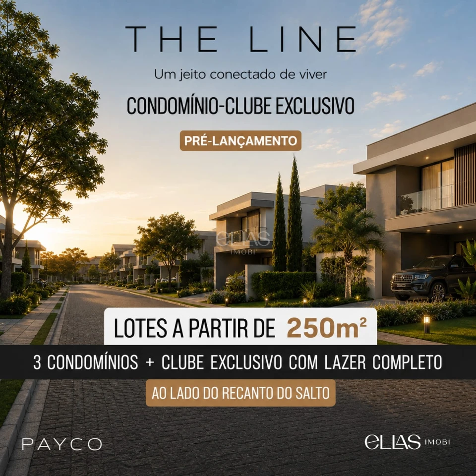Lotes À Venda A Partir De 250m² No Condomínio The Line