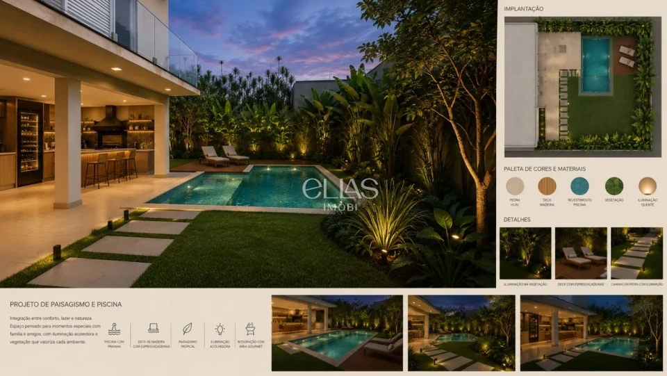 Imagens do imóveis Casa Em Condomínio À Venda Condomínio Sun Lake Residence Londrina