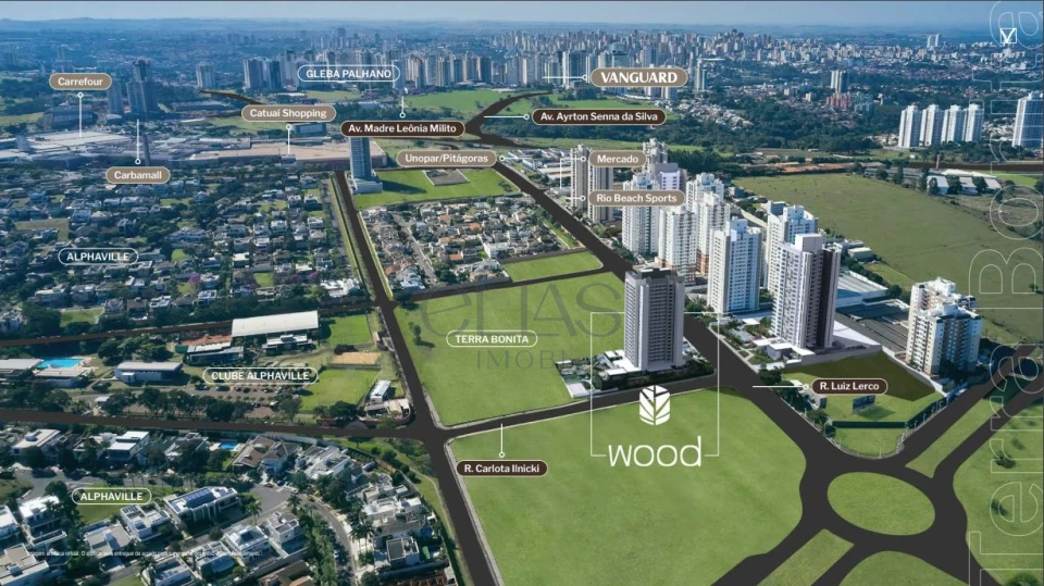 Apartamento Na Planta À Venda Edificio Wood Londrina