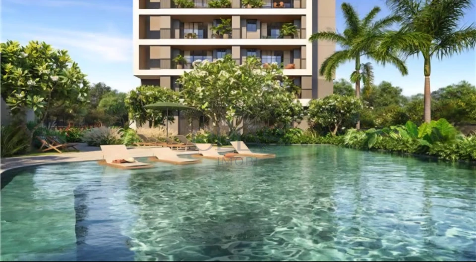 Apartamento à venda no Poema com 3 quartos e vista definitiva para o Lago Igapó.