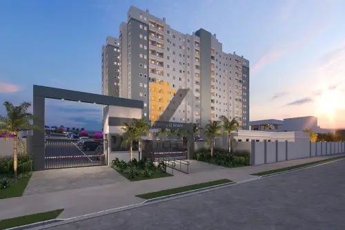 Apto 2 quartos sendo 1 suíte 46,99 m² VARANDA 3,71m2 Residencial Le Monde