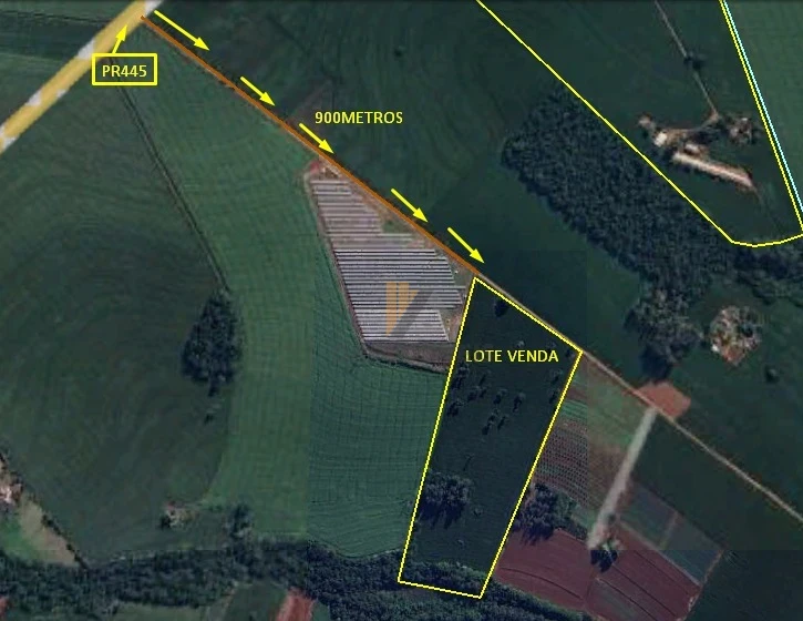 LOTE DE 5 ALQUEIRES NA PR-445