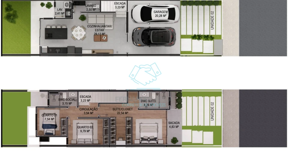 Casa com 3 quartos à venda na Vila Nova, Joinville