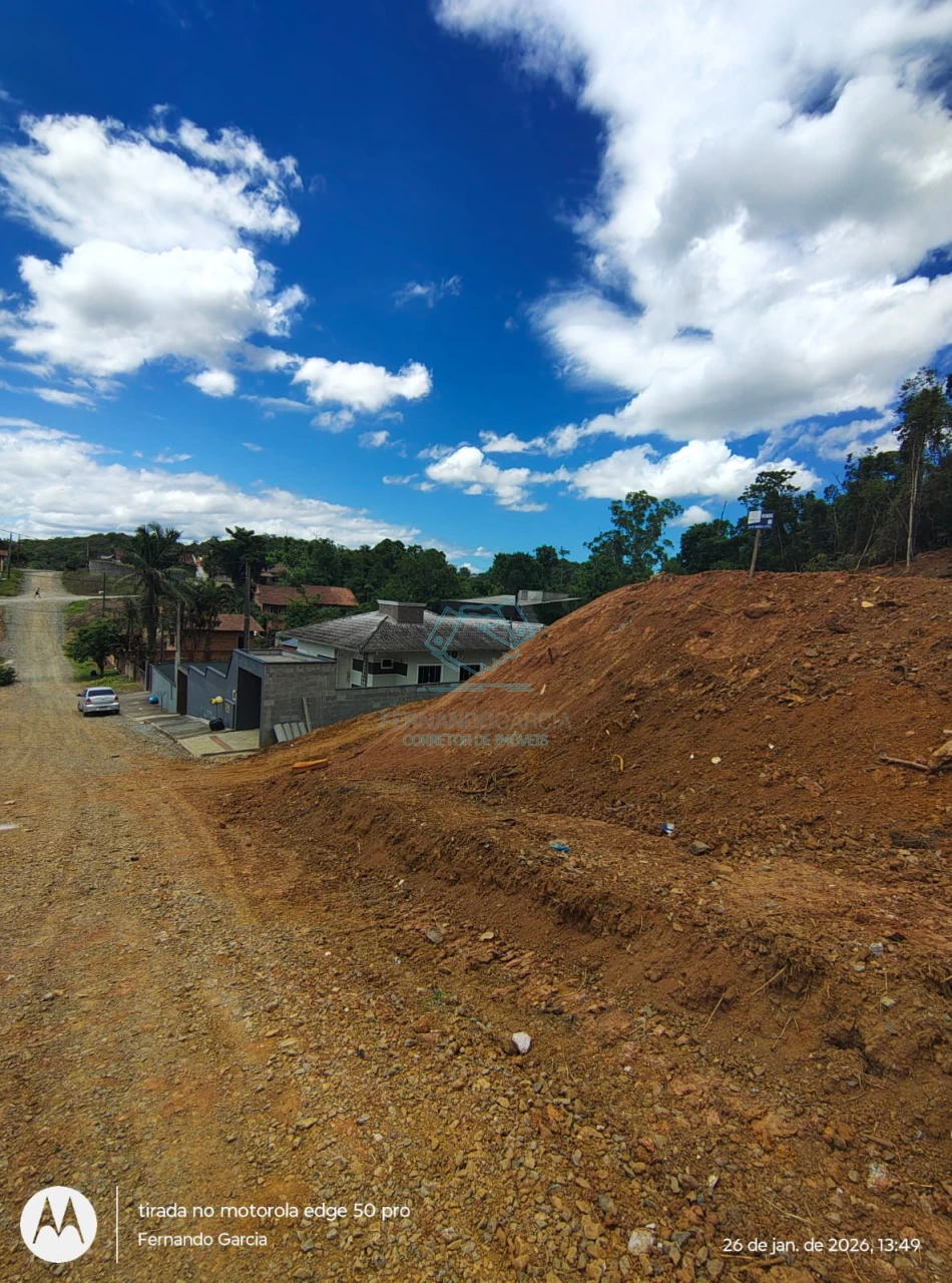 Terreno à venda – bairro boehmerwald aceita permuta no local