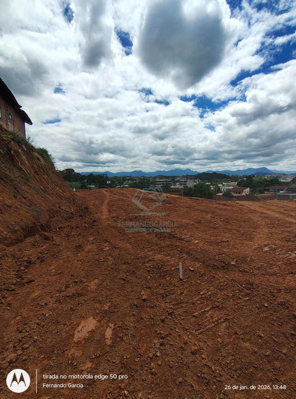 Terreno à venda – bairro boehmerwald aceita permuta no local